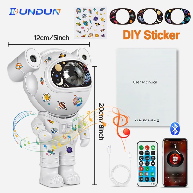 Astronaut CosmicAdventures Star Projector