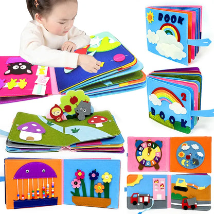 SensoryPlay Cloth Toddler Book