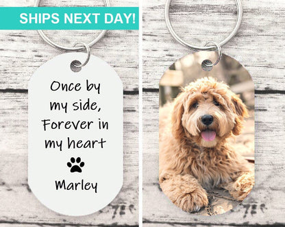 Heartfelt Pet Remembrance Keychain