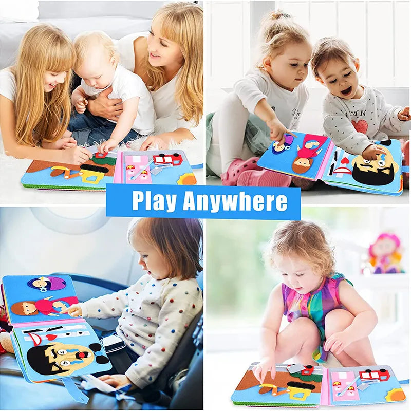 SensoryPlay Cloth Toddler Book