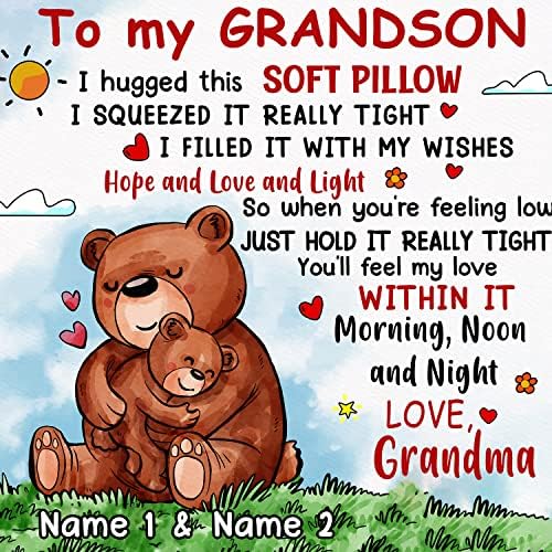 Treasured Grandchild's Hug Pillow