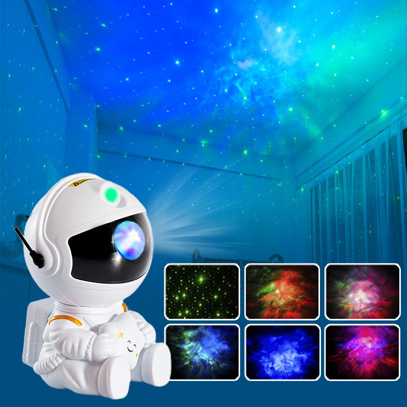 🌌 "Astronaut Dreamscape™ Galaxy Star Projector